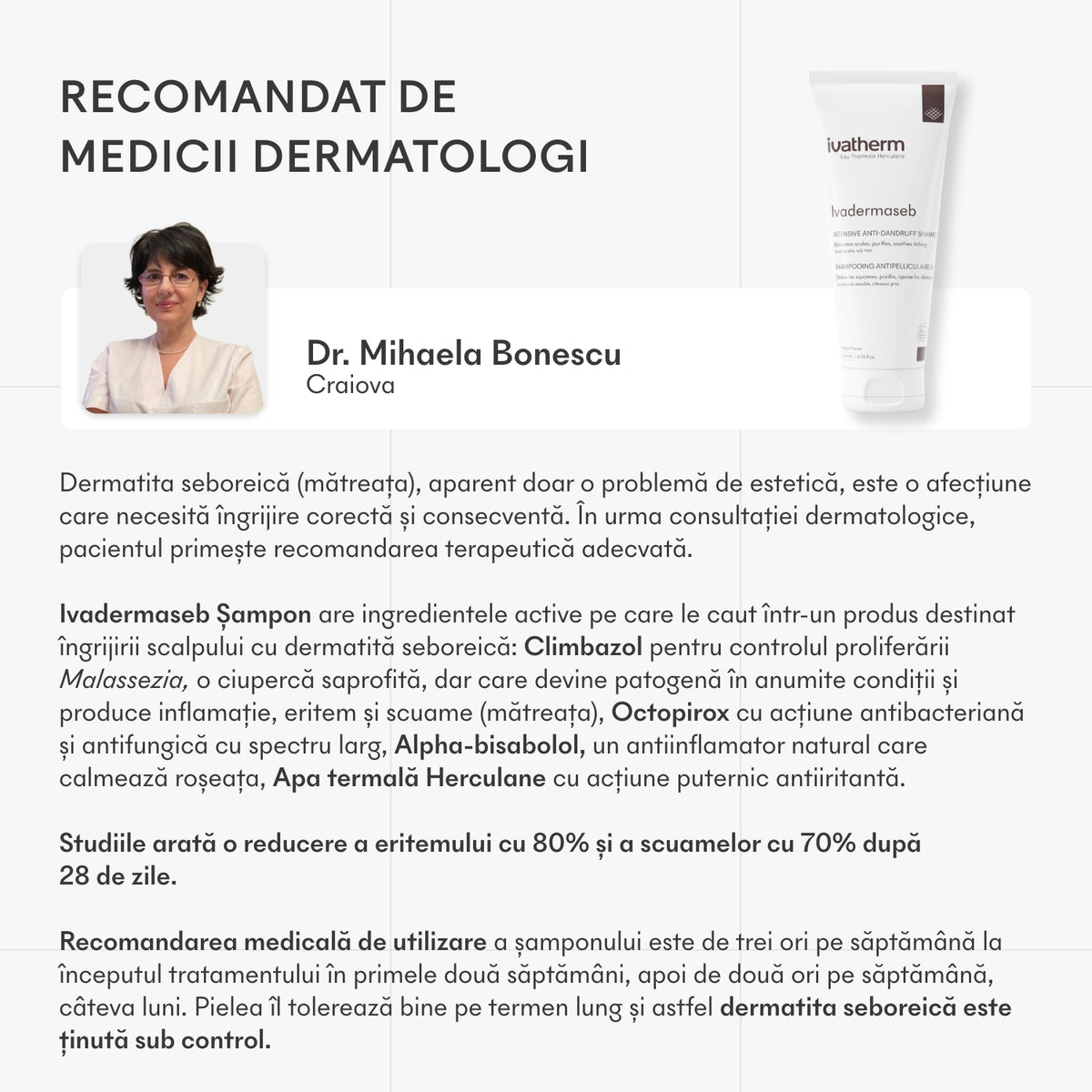 Ivadermaseb Intensive Anti-Dandruff Shampoo