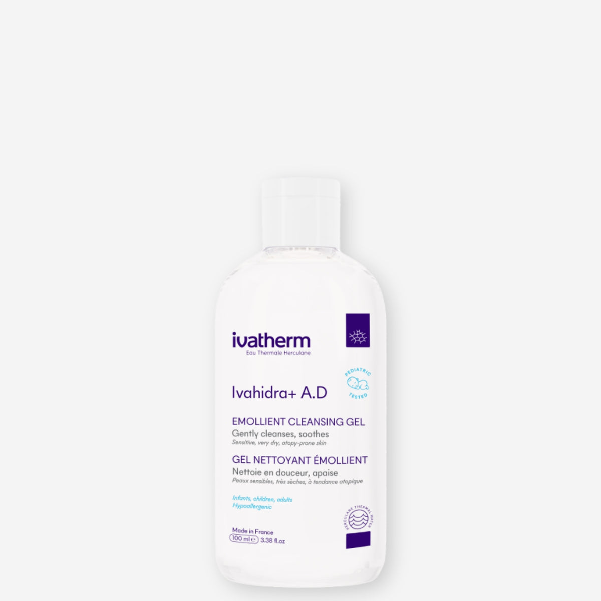 Ivahidra+ A.D Gel de spălare emolient — imagine 5