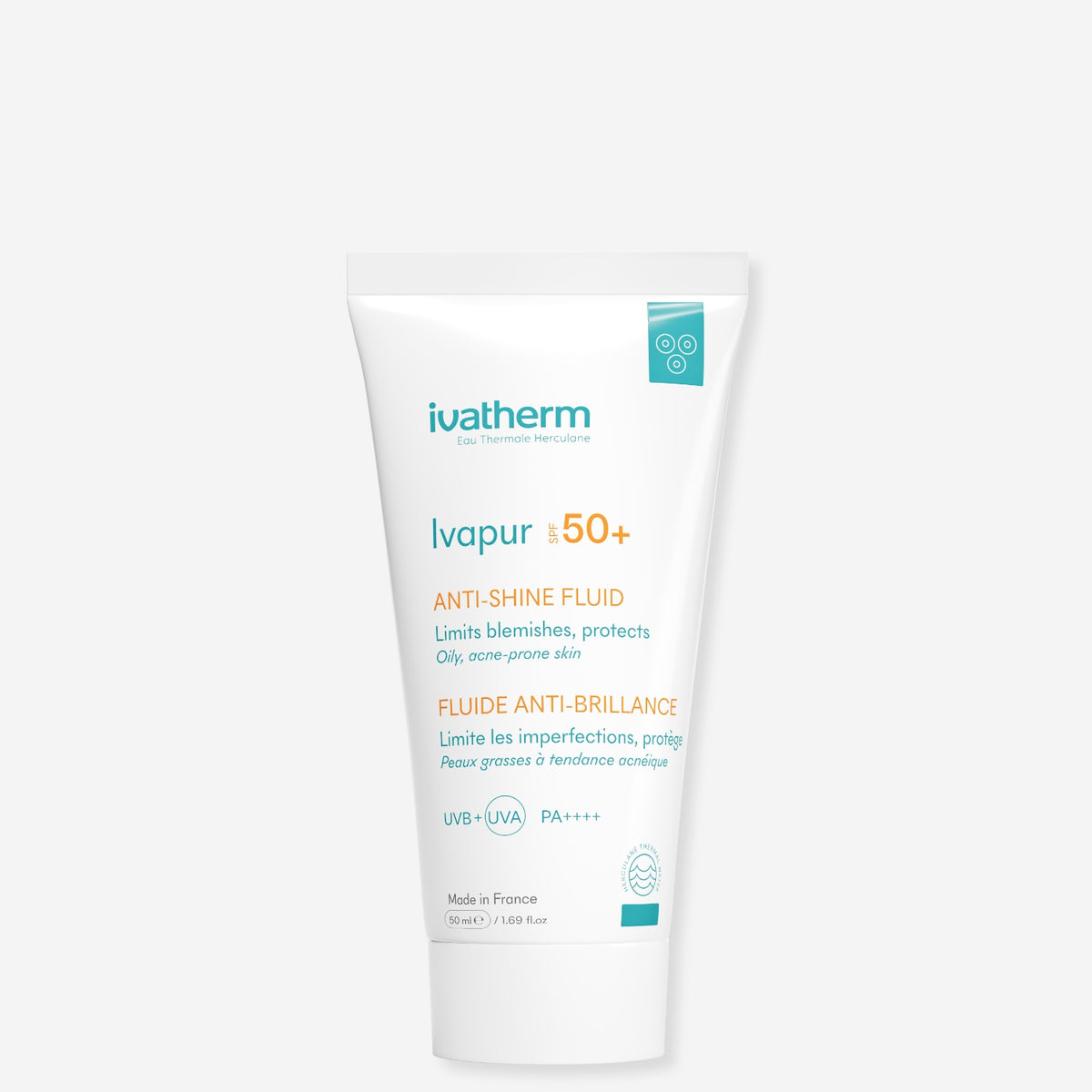 Ivapur Fluid anti-strălucire cu SPF50+
