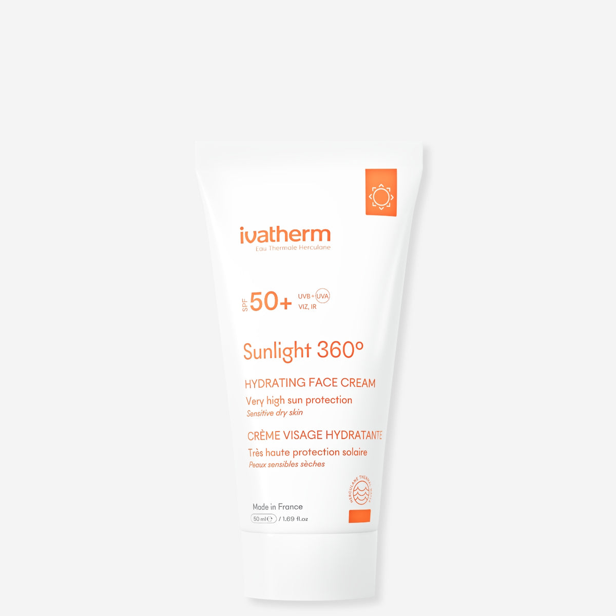 Sunlight 360° Cremă hidratantă pentru față cu protecție solară foarte ridicată SPF50+